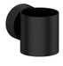 Pureled Wall Pillar Mount for Bollard Light 100mm Diameter Black