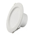Pureled Eco Downlight with Recessed Diffuser 10W CCT Selectable 3000K/4000K/5700K 800-940lm Triac Dimming IP54/IP20 90-95mm Cutout Built in Driver with Flex and Plug