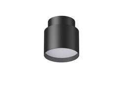 Pureled Luxe Surface Mount Downlight 8W CCT Selectable 3000K/4000K/5700K 650-750lm Triac Dimming IP20/IP20 90mm Diameter Black