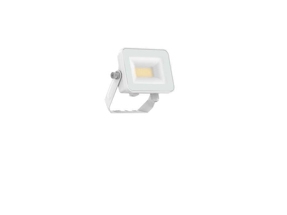 Pureled Residential Floodlight 10W CCT Selectable 3000K/4000K/5700K 850-1050lm Non Dimming IP65 White