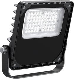 Pureled Slimline Floodlight 50W 5000K 7500lm Non Dimming IP66 Black