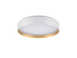 Pureled Luxe Oyster Light 15W CCT Selectable 3000K/4000K/5700K 1550-1700lm Triac Dimming IP44 300mm Diameter