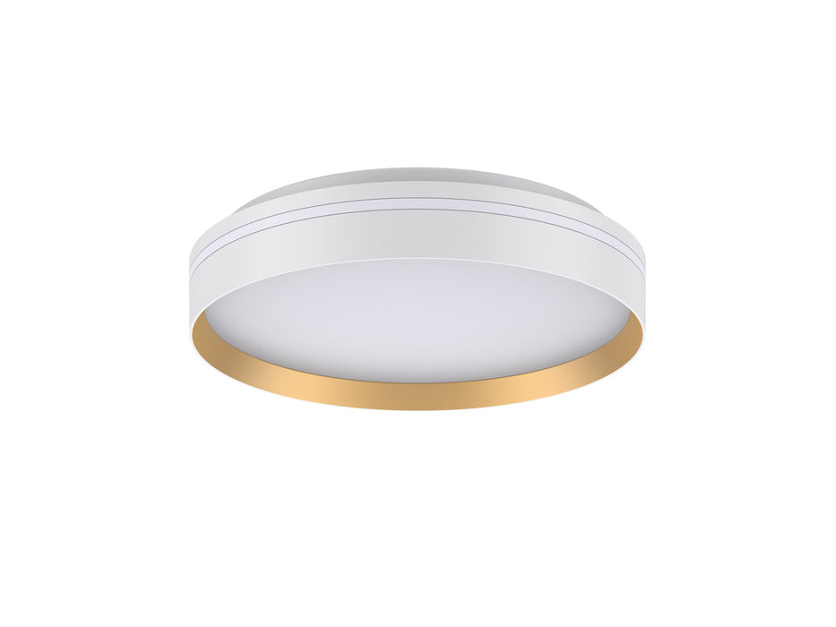 Pureled Luxe Oyster Light 15W CCT Selectable 3000K/4000K/5700K 1550-1700lm Triac Dimming IP44 300mm Diameter