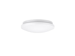 Pureled Eco Oyster Light 12W CCT Selectable 3000K/4000K/5700K 1120-1240lm Triac Dimming IP44 255mm Diameter
