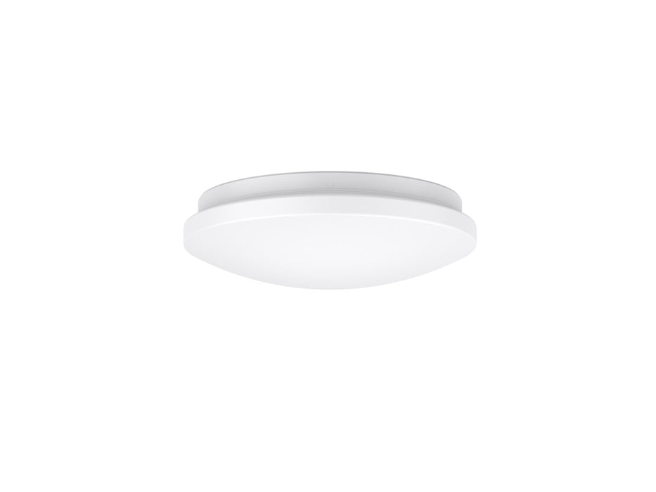 Pureled Eco Oyster Light 12W CCT Selectable 3000K/4000K/5700K 1120-1240lm Triac Dimming IP44 255mm Diameter