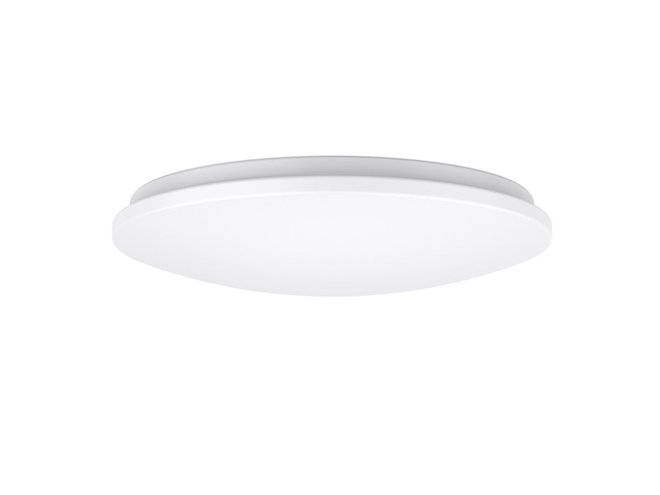Pureled Eco Oyster Light 24W CCT Selectable 3000K/4000K/5700K 2180-2400lm Triac Dimming IP44 380mm Diameter