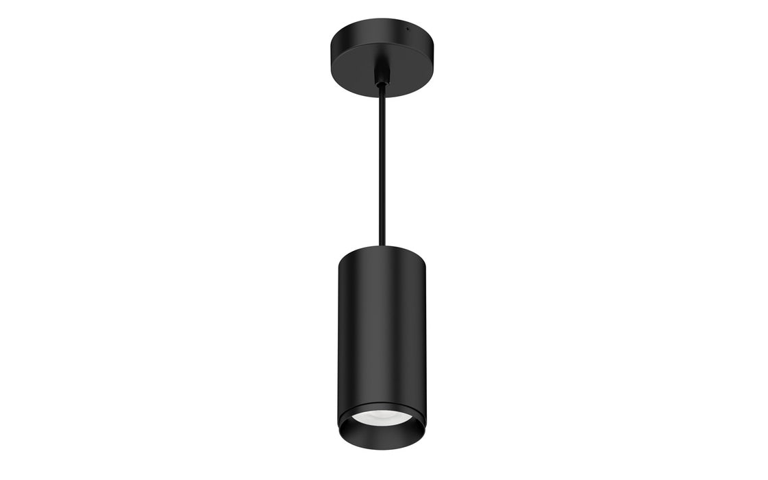 Pureled Pendant Light 10W CCT Selectable 3000K/4000K/5000K CRI>90 Triac Dimming IP20 1265mm Long Black
