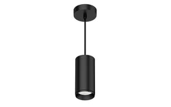 Pureled Pendant Light 10W CCT Selectable 3000K/4000K/5000K CRI>90 Triac Dimming IP20 1265mm Long Black