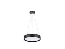 Pureled Suspension Kit with Ceiling Rose for Platinum Oyster Lights Black 1500mm Long