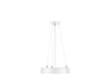 Pureled Suspension Kit with Ceiling Rose for Platinum Oyster Lights White 1500mm Long