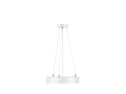 Pureled Suspension Kit with Ceiling Rose for Platinum Oyster Lights White 1500mm Long