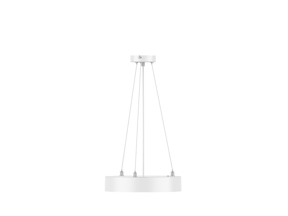 Pureled Suspension Kit with Ceiling Rose for Platinum Oyster Lights White 1500mm Long