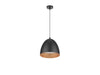 Pureled Luxe Pendant Light 10W 3000K 600-900lm Triac Dimming IP20 1500mm Long Gold/Black