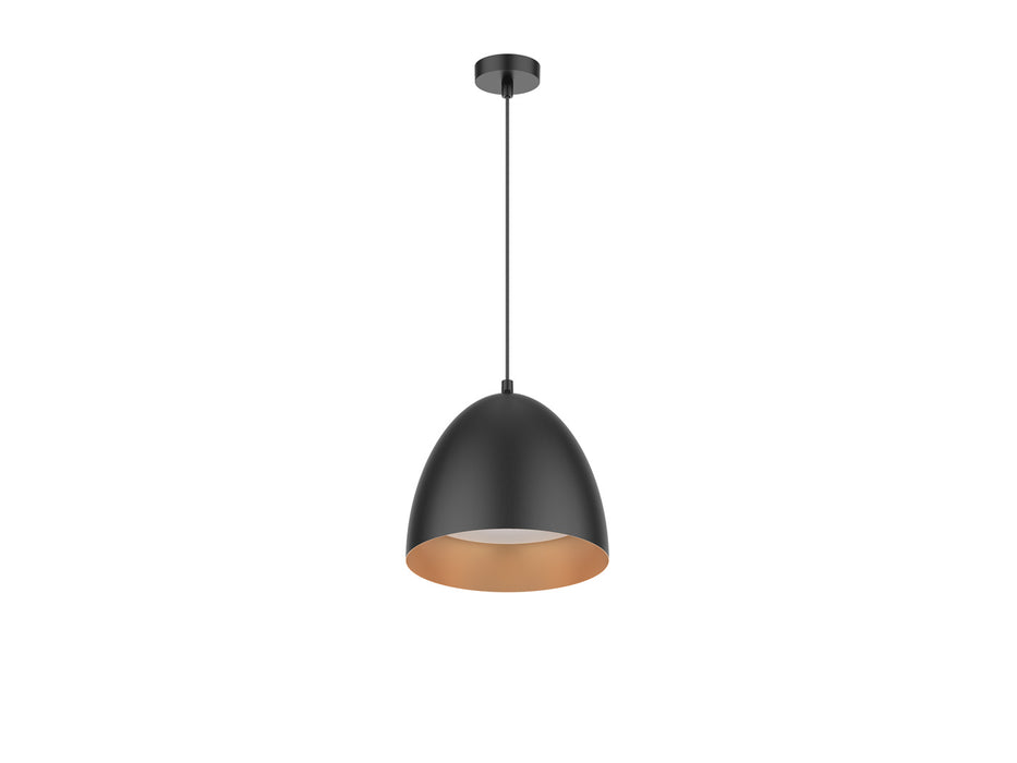 Pureled Luxe Pendant Light 10W 3000K 600-900lm Triac Dimming IP20 1500mm Long Gold/Black