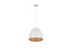 Pureled Luxe Pendant Light 10W 3000K 600-900lm Triac Dimming IP20 1500mm Long Gold/White