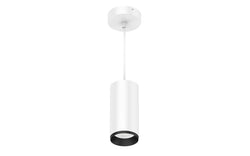 Pureled Pendant Light 10W CCT Selectable 3000K/4000K/5000K CRI>90 Triac Dimming IP20 1265mm Long White