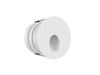 Pureled 24V Outdoor Step Light Oval 2W 3000K 60lm Non Dimming IP65 44mm Cutout White