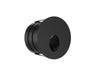 Pureled 24V Outdoor Step Light Oval 2W 3000K 60lm Non Dimming IP65 44mm Cutout Black