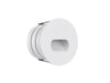 Pureled 24V Outdoor Step Light Eliptical 2W 3000K 55lm Non Dimming IP65 44mm Cutout White
