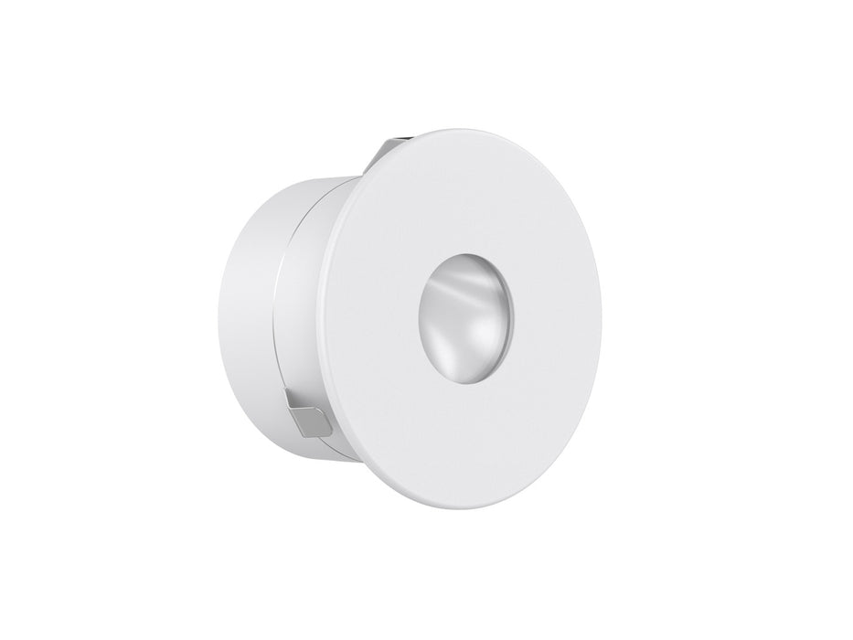 Pureled Indoor Step Light 3W 3000K 80-200lm Non Dimming IP54 45mm Cutout White