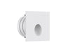 Pureled 24V Outdoor Step Light Square Oval 2W 3000K 60lm Non Dimming IP65 44mm Cutout White