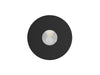 Pureled Magnetinc Faceplate for Indoor Step Light 55mm Diameter Round Optics Black