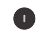 Pureled Magnetinc Faceplate for Indoor Step Light 55mm Diameter Strip Optics Black