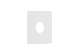 Pureled Magnetinc Faceplate for Indoor Step Light 55 x 55mm Round Optics White
