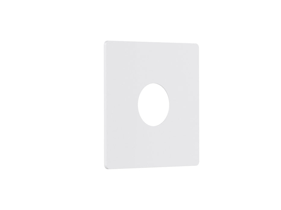 Pureled Magnetinc Faceplate for Indoor Step Light 55 x 55mm Round Optics White