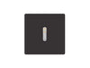 Pureled Magnetinc Faceplate for Indoor Step Light 55 x 55mm Strip Optics Black