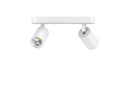 Pureled Twin Indoor Spot Light 12W CCT Selectable 3000K/4000K/5000K CRI>90 800-960lm Triac Dimming IP20 White