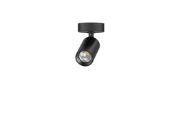 Pureled Single Indoor Spot Light 6W CCT Selectable 3000K/4000K/5000K CRI>90 400-460lm Triac Dimming IP20 Black