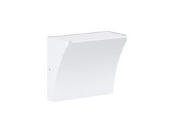 Pureled Wave Wall Light 8W CCT Selectable 3000K/4000K/5700K 630-700lm Triac Dimming IP20 White