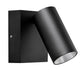 Pureled Single Luxe Outdoor Wall Light 8W CCT Selectable 3000K/4500K/6000K 500lm Non Dimming IP65 Black
