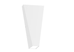 Pureled Up/Down Cone Wall Light 6W CCT Selectable 3000K/4000K/5700K 290-460lm Non Dimming IP65 White