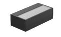 Pureled Up/Down Rectangle Wall Light 10W CCT Selectable 3000K/4000K/5700K 600-750lm Non Dimming IP65 Black