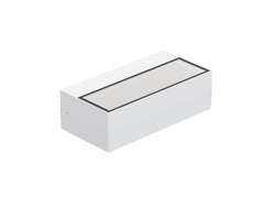 Pureled Up/Down Rectangle Wall Light 10W CCT Selectable 3000K/4000K/5700K 600-750lm Non Dimming IP65 White