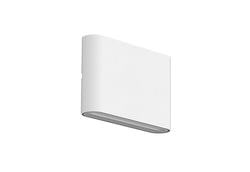 Pureled Low Profile Up/Down Wall Light 6W CCT Selectable 3000K/4000K/5700K 530-680lm Non Dimming IP65 White