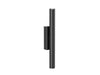 Pureled Rotatable Wall Light 4W 3000K 440lm Non Dimming IP20 Black 350deg Rotation