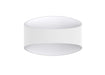 Pureled Oval Wall Light 8W CCT Selectable 3000K/4000K 380-435lm Triac Dimming IP40/IP20 White