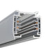 Pureled 3-Circuit Track 1m Long White