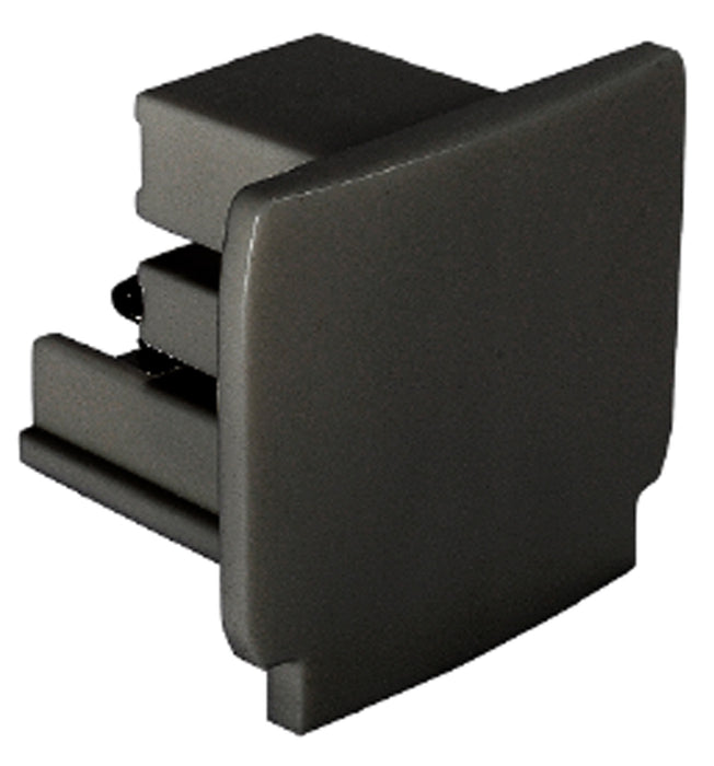 Pureled End Cap for 3-Circuit Track Black