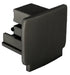 Pureled End Cap for 3-Circuit Track Black