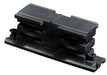 Pureled Straight Joiner for 3-Circuit Track Black