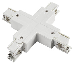 Pureled Cross Joiner for 3-Circuit Track White