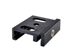 Pureled Surface Mount Bracket for 3-Circuit Track Black