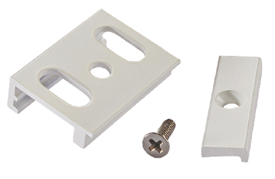 Pureled Surface Mount Bracket for 3-Circuit Track White