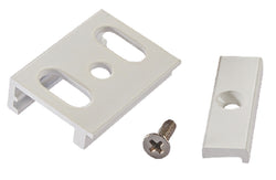 Pureled Surface Mount Bracket for 3-Circuit Track White