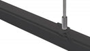 Pureled Suspension Rod Kit for 3-Circuit Track 1m Long Black