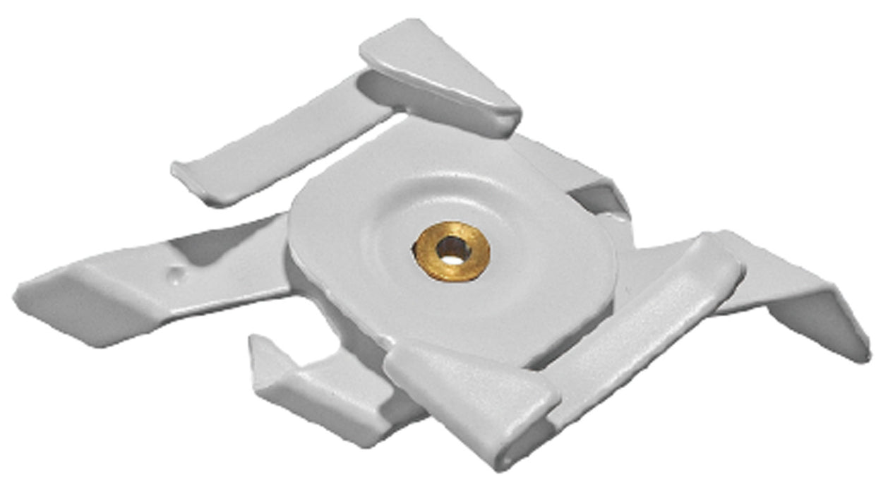 Pureled T-Bar Mounting Bracket for 3-Circuit Track White